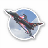 Uniefactryphoon in de wolken sticker (Voorkant)