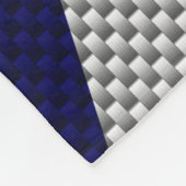 Uniefoor op kleuren met koolstofvezel fleece deken (Hoek)