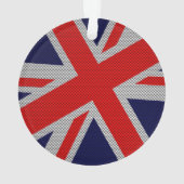 Uniefoor op kleuren met koolstofvezel ornament (achterkant)