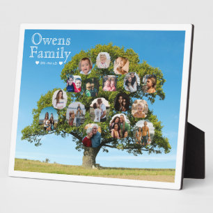 Uniek Aandenken Cadeau   Op Maat Gemaakte Families Fotoplaat