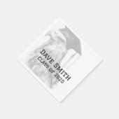 Uniek Aangepast Afstuderen Papier servet (Hoek)