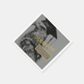 Uniek Aangepast Afstuderen Papier servet (Hoek)