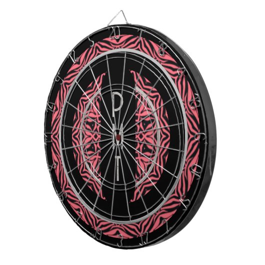 Uniek aangepast dartbord (Voorkant Rechts)