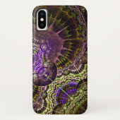 Uniek Abstract Art iPhone X hoesje (Achterkant)