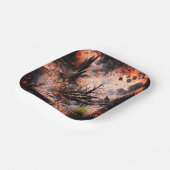 Uniek Abstract Art Paper Bord (Gebogen)