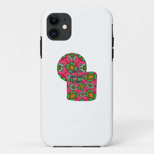 Uniek Abstract bloemenpatroon Case-Mate iPhone Case (Achterkant)