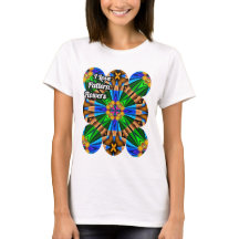 Uniek Abstract bloemenpatroon