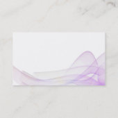 Uniek Abstract Charming Wave Patroon Visitekaartje (Achterkant)