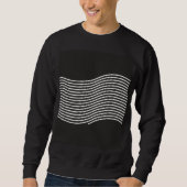 Uniek Abstract Design Shirt, Lange mouw Trui (Voorkant)