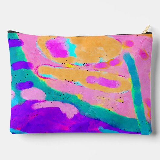 Uniek Abstract digitaal schilderij Etui (Achterkant)