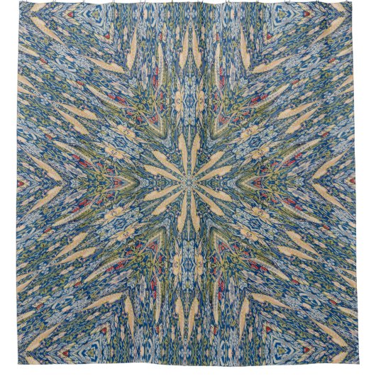 Uniek Abstract Douchegordijn (Voorkant)