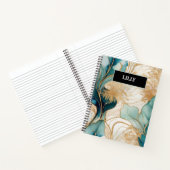 Uniek Abstract gepersonaliseerd Notitieboek (Binnen)