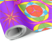 Uniek Abstract marmeren vloeibaar inpakpapier (Rol Hoek)