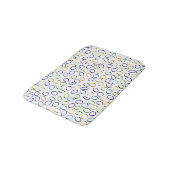 Uniek Abstract patroon bevestigen Badmat (Gekanteld)