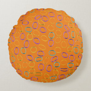 Uniek Abstract patroon bevestigen Rond Kussen