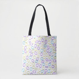 Uniek Abstract patroon bevestigen Tote Bag