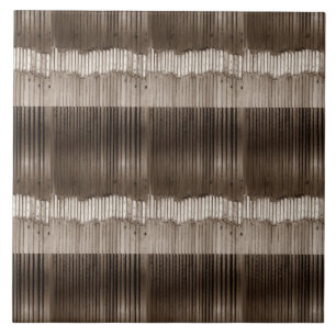 Uniek Abstract Patroon Bruin en Beige Tegeltje