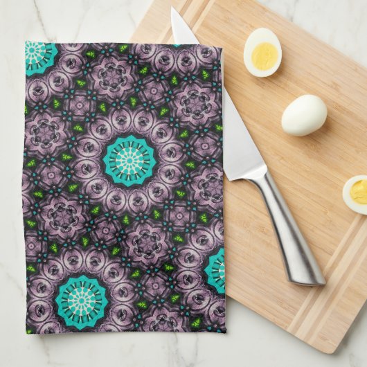 Uniek Abstract patroon Theedoek (Quarter Fold)