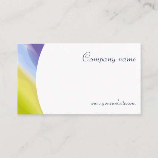 Uniek abstract QR code lavendel Visitekaartje (Voorkant)