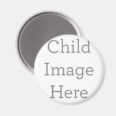 Standaard, 5,7 cm Cirkel Magneet (Voorkant / Achterkant)