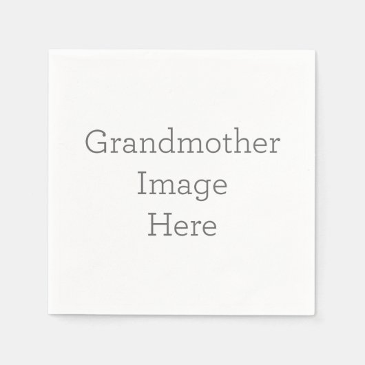 Papieren servetten, Standaard Cocktail Servet (Voorkant)