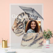 Uniek afstudeerfeest acryl bord (Huwelijk)