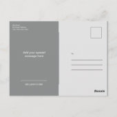 Uniek Afstuderen Bedankt Briefkaart (Achterkant)