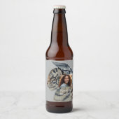 Uniek Afstuderen Bier Etiket (Voorkant)