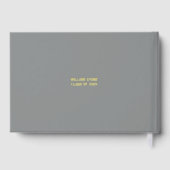 Uniek Afstuderen Folie gastenboek (Achterkant)