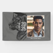 Uniek Afstuderen Foto toevoegen Spandoek (Horizontaal)