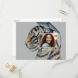 Uniek Afstuderen Invitation Briefkaart met QR-code