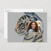 Uniek Afstuderen Invitation Briefkaart met QR-code (Voorkant / Achterkant)