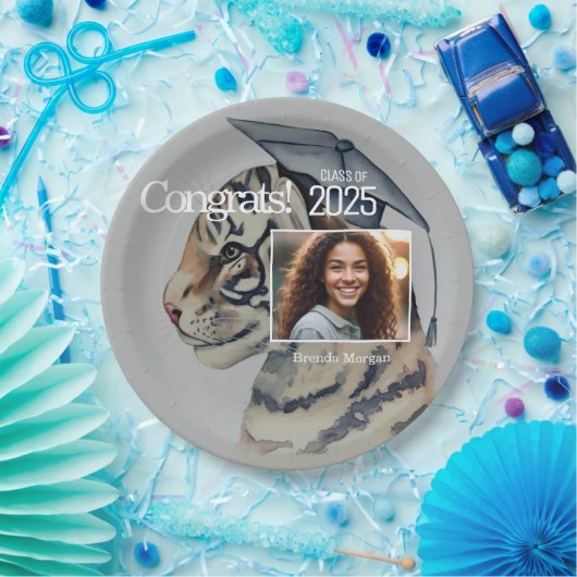 Uniek Afstuderen Papieren Bordje (Feest)