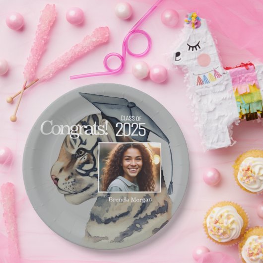 Uniek Afstuderen Papieren Bordje (Feest)