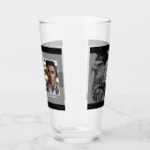 Uniek Afstuderen Twee foto Drink glas (Links)