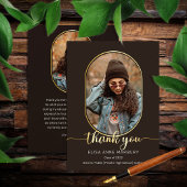 Uniek Afstuderen voor fotocollage 2 Hartelijk dank Bedankkaart