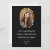 Uniek Afstuderen voor fotocollage 2 Hartelijk dank Bedankkaart (Achterkant)