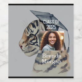 Uniek Afstuderen Wijn Etiket