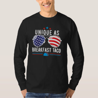 Uniek Als Ontbijt Taco Jill Meme Zonnebril Amer T-shirt