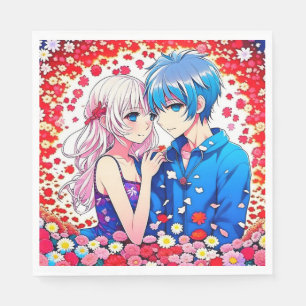 Uniek Anime-huwelijk Servet