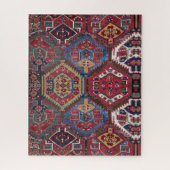 Uniek Antiek Perzisch Oriental Rug Design Legpuzzel (Verticaal)