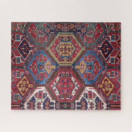 Uniek Antiek Perzisch Oriental Rug Design Legpuzzel (Horizontaal)