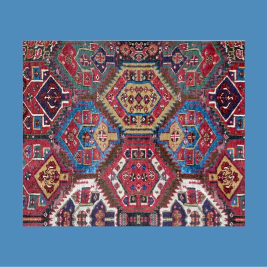 Uniek Antiek Perzisch Oriental Rug Design Legpuzzel