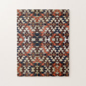 Uniek Antiek Turkoman Oriental Rug Pattern Legpuzzel (Verticaal)