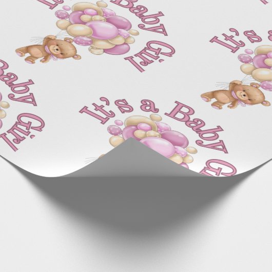 Uniek baby shower idee cadeaupapier (Hoek)