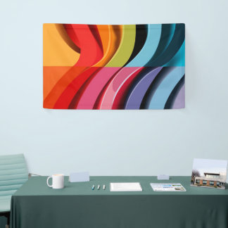 Uniek bannerontwerp spandoek