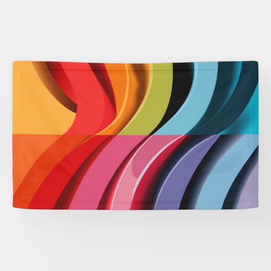 Uniek bannerontwerp spandoek (Horizontaal)