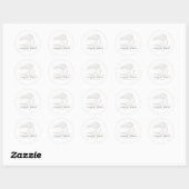 Uniek Bedraad Autisme Ronde Sticker (Vel)