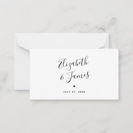 UNIEK BEGROTING Niet-traditioneel leuk idee voor g Notitiekaartje (Achterkant)