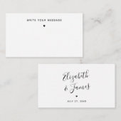 UNIEK BEGROTING Niet-traditioneel leuk idee voor g Notitiekaartje (Voorkant / Achterkant)